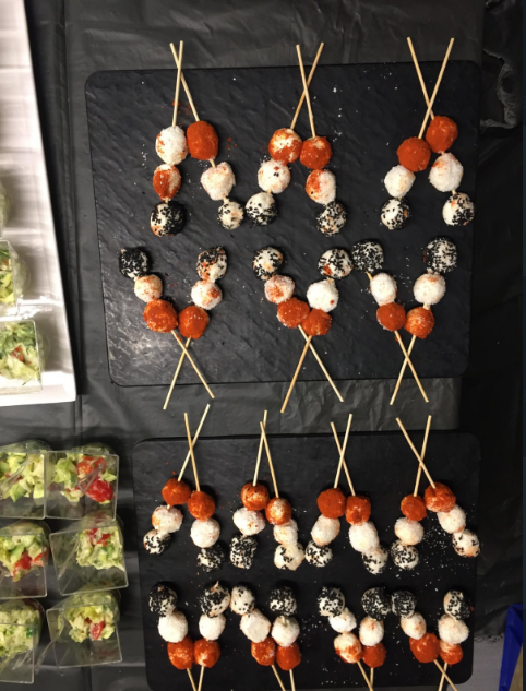 Peynir topları ve finger food