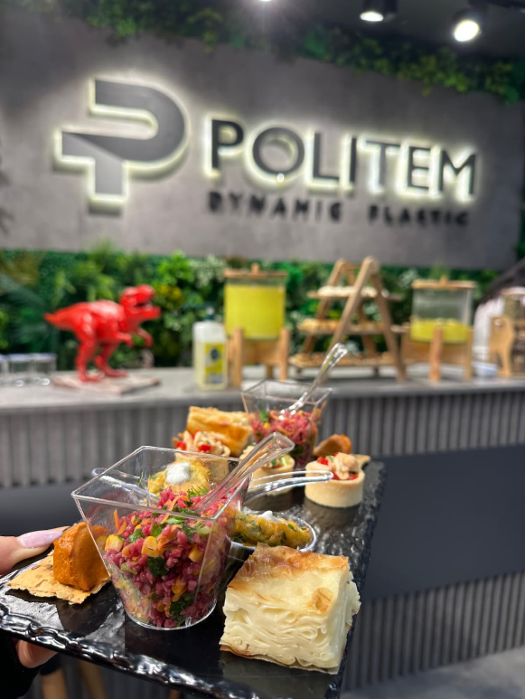 Gourmet aperatif sunumları