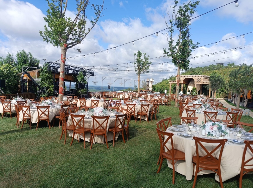 Açık hava düğün organizasyonu