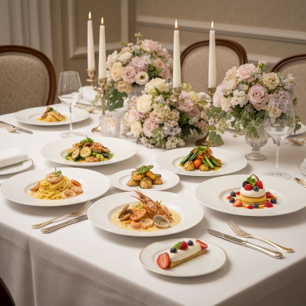 Düğün Menüsü Hazırlarken Dikkat Edilmesi Gerekenler